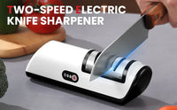 Kitchen Electric Knife Sharpener Multifunctional Automatic Professional 4 Gears Electric Knife Sharpener Kitchen Accessories