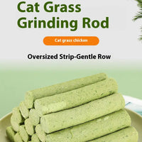 Cat Grass Teething Stick Molar Chew Stick Toy For Indoor Cats Natural Ingredients Grass Tooth Grinding Stick For Medium Cats