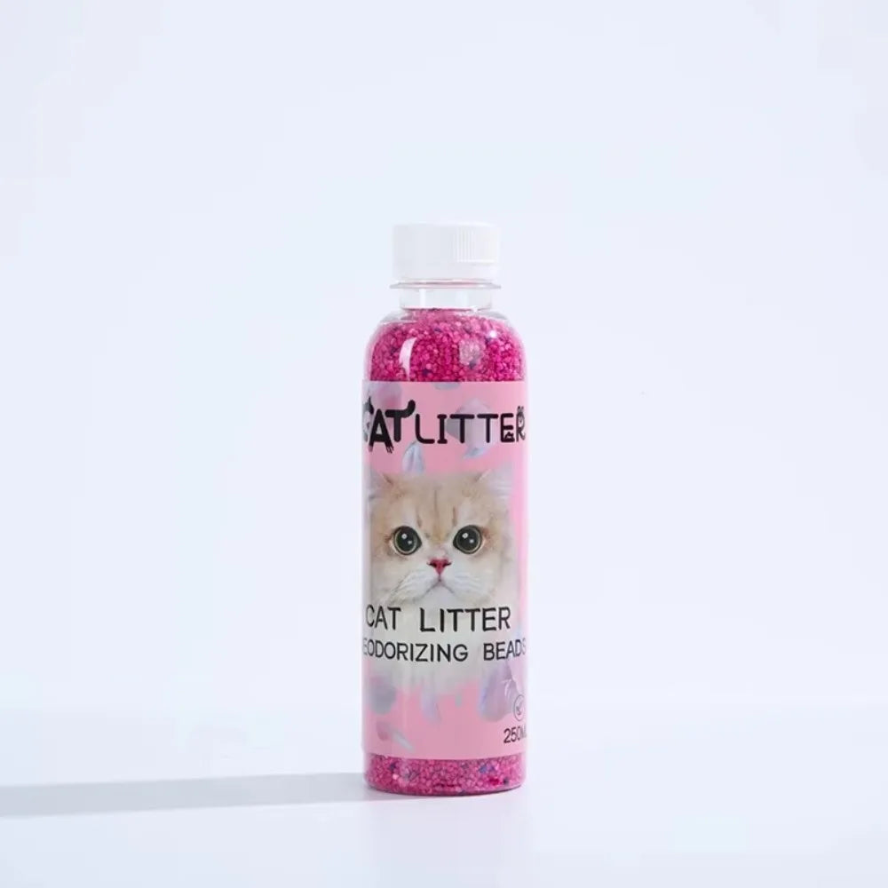 Smell Comfortable Cat Litter Deodorizing Beads Aromatic Pure Natural Kitten Toilet Cleaning Deodorization Cat Odor Removal Beads